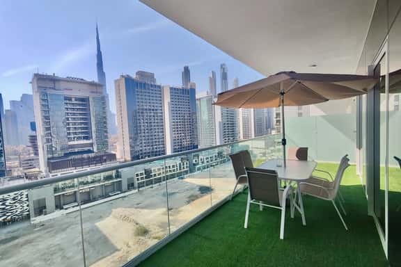 Vera Residences I Business Bay I Burj Khalifa View - Image 1